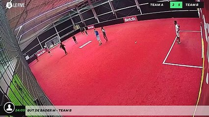 But de Bader M - Team B