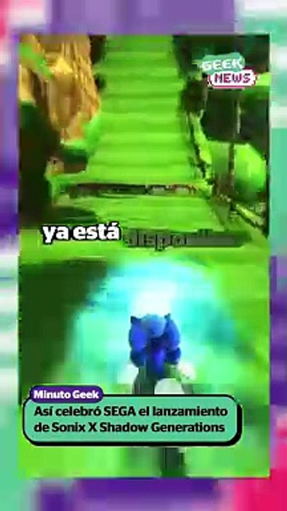 SEGA celebró el estreno de Sonic X Shadow Generations en CDMX | Reporte Indigo