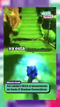 SEGA celebró el estreno de Sonic X Shadow Generations en CDMX | Reporte Indigo
