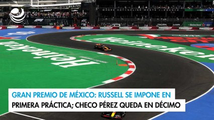 Télécharger la video: Gran Premio de México: Russell se impone en primera práctica; Checo Pérez queda en décimo