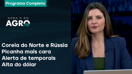 Coreia do Norte se alia a Putin, picanha mais cara e alerta de temporais - Hora H do Agro 26/10/24