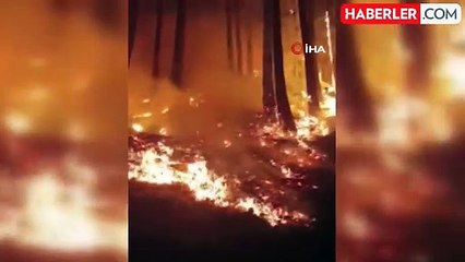 Denizli'deki Yangın İkinci Gününde Devam Ediyor