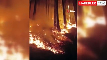 Denizli'deki Yangın İkinci Gününde Devam Ediyor