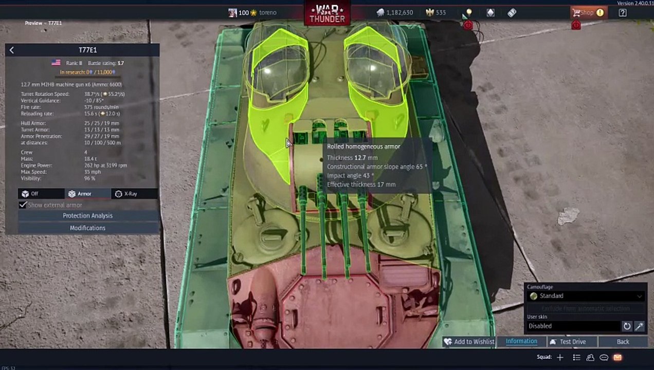 T77E1 First Impressions - Firebirds Dev Server - War Thunder