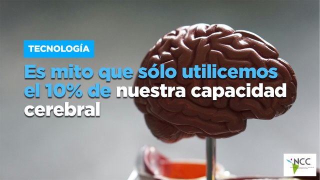 Es mito que sólo utilicemos el 10% de nuestra capacidad cerebral