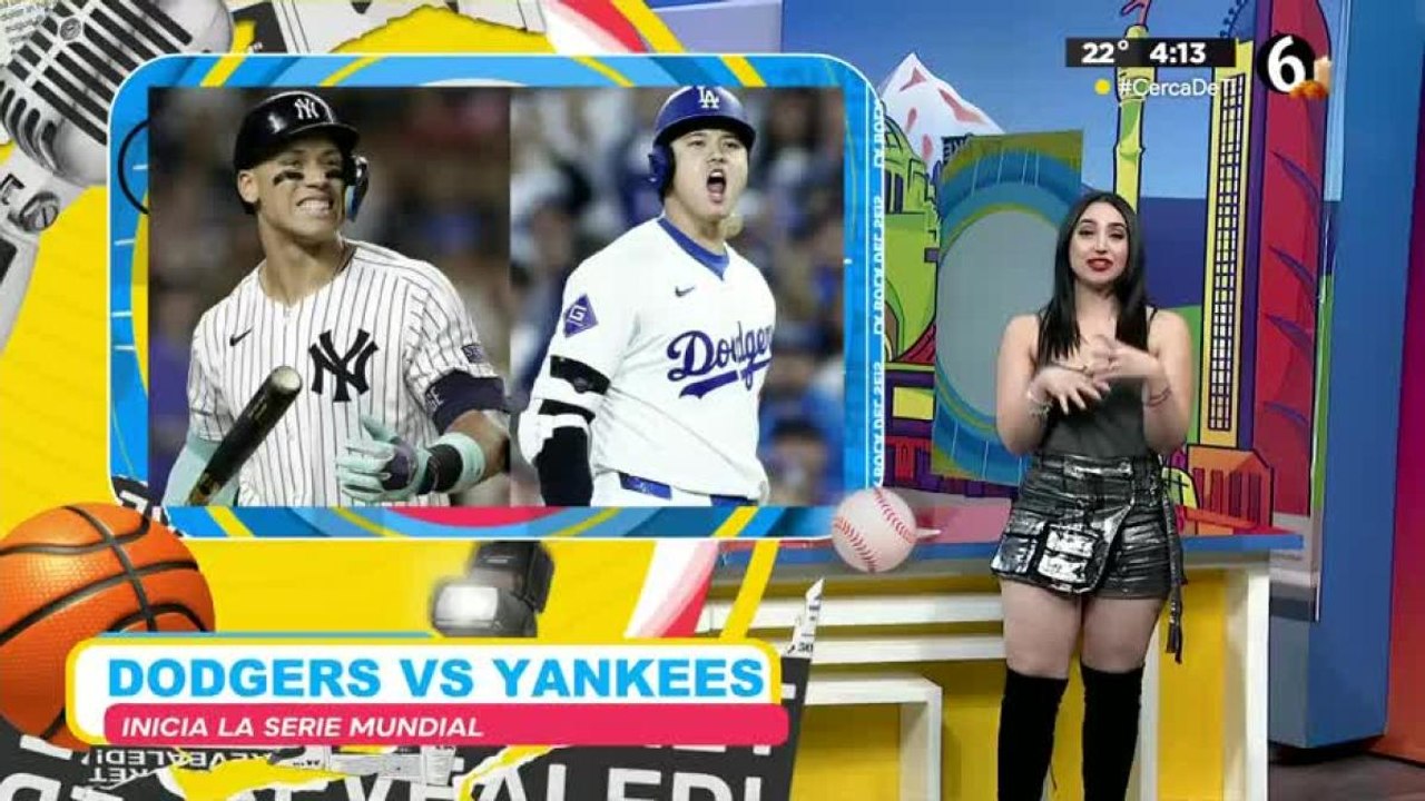 Inicia la serie mundial, Dodgers vs Yankees