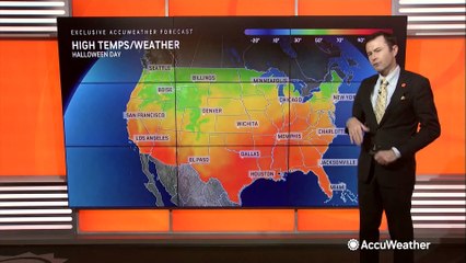 Your trick-or-treating forecast across the US
