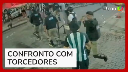 Guardas municipais são afastados após agredirem torcedores do Botafogo no Rio