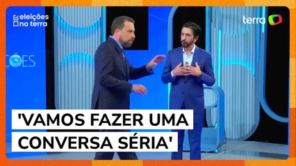 Boulos diz que Nunes 'começou a mentir cedo' após prefeito acusá-lo de defender liberação de drogas
