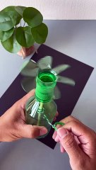 How to Create fan with bottle