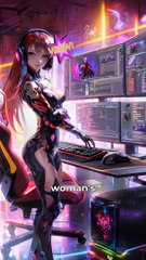 Gamer's Paradise: Tall Woman's Setup