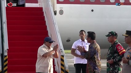 Sambutan Warga Prabowo Datang ke Magelang