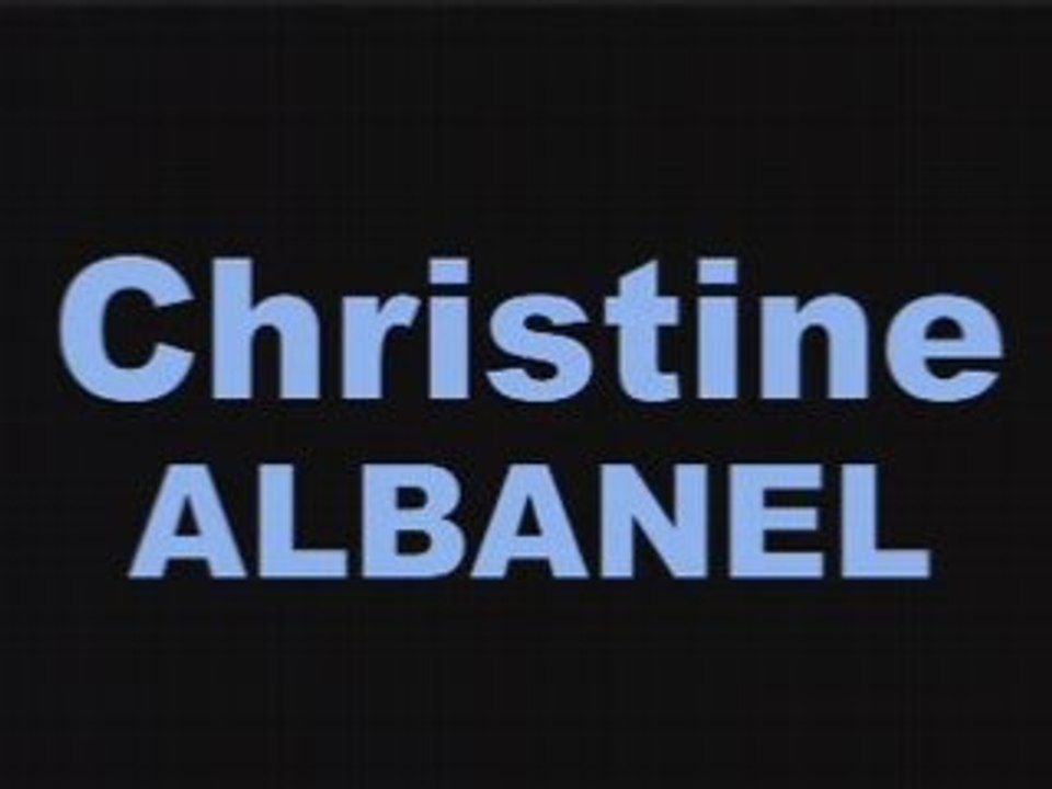 Christine ALBANEL