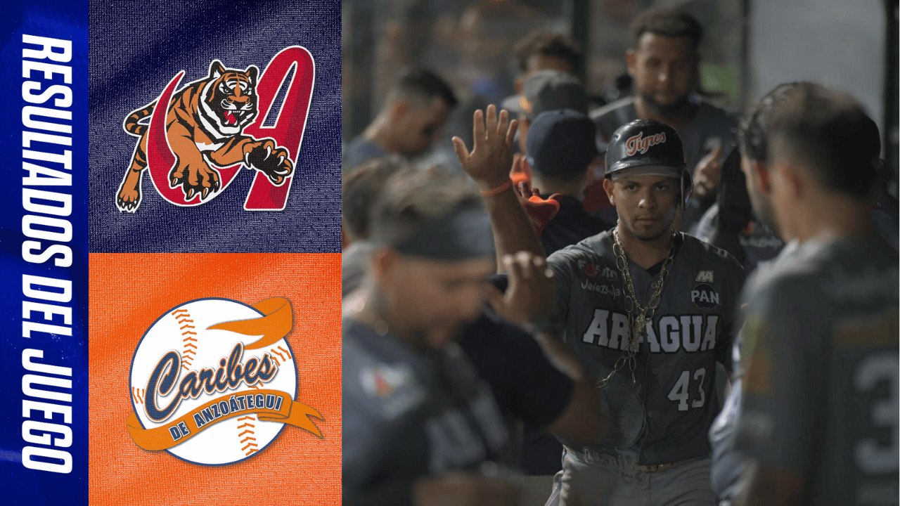 Tigres de Aragua vs Caribes de Anzoátegui | 24 de octubre 2024