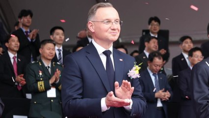 '방산 큰손' 폴란드 대통령, K-9·K2 생산라인 방문 / YTN