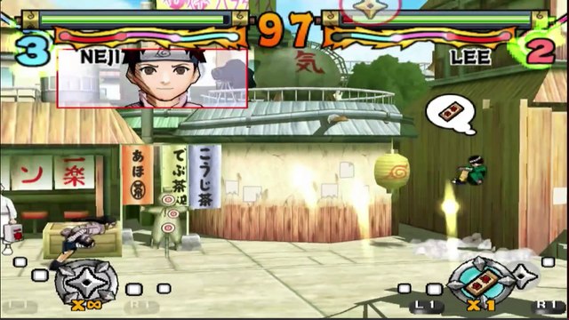 Naruto Ultimate Ninja - 2003 - Saga de NEJI HYUGA - PS2