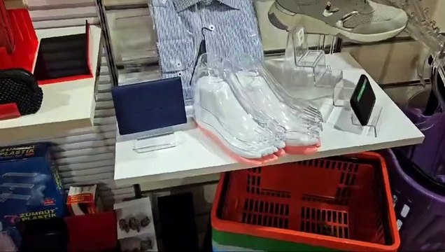 Çorap ve Sandalet Teşhir Standları | Uygun Fiyat, 3 Renk Seçeneği, Üreticiden Hızlı Kargo!