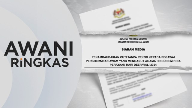 AWANI Ringkas: Deepavali - JPA benar guna cuti tanpa rekod