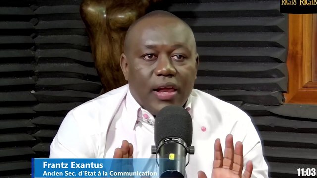 Ansyen Sekretè Deta Kominikasyon an Frantz Exantus deklare tranzisyon sa deja echwe