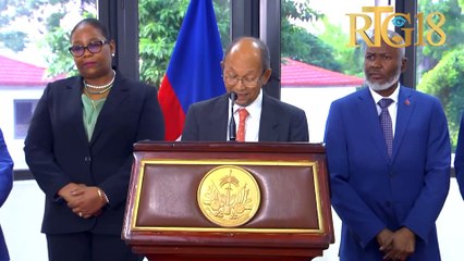 Sécurité.- Leslie Voltaire salye kouraj polisye ayisyen yo ak sòlda FAD'H yo kap konbat gwoup ame yo