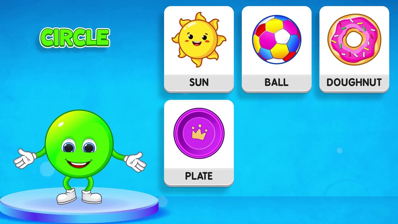 Learn Shapes Circle, Square, Triangle, Rectangle & more _ Educational Videos For Toddlers & Babies - Toddler Learning Videos For Kids