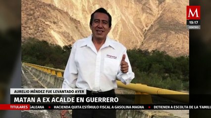 Fiscalía de Guerrero confirma el asesinato de Aurelio Méndez, exalcalde de Huamuxtitlán