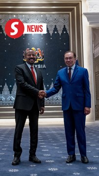 Ethiopian PM accorded official welcome at Perdana Putra