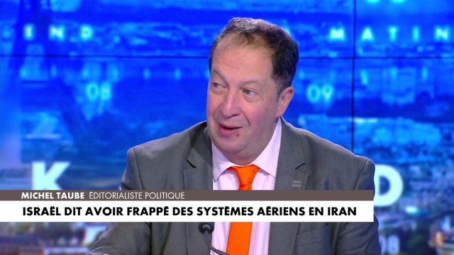 Michel Taube : «Israël adresse un autre message, il intervient quand il le décide