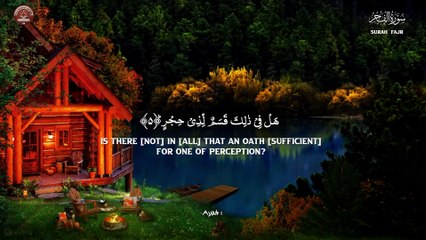 Soul touching recitation of Surah Al Fajr (سورة الفجر) | Hafiz Mahmood Ghaznavi
