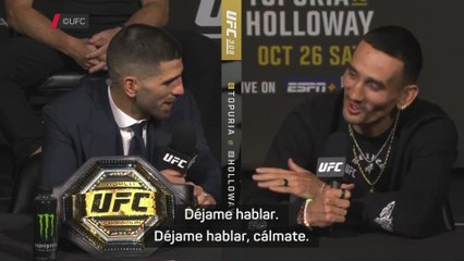 Скачать видео: Topuria vs. Holloway, el combate más esperado