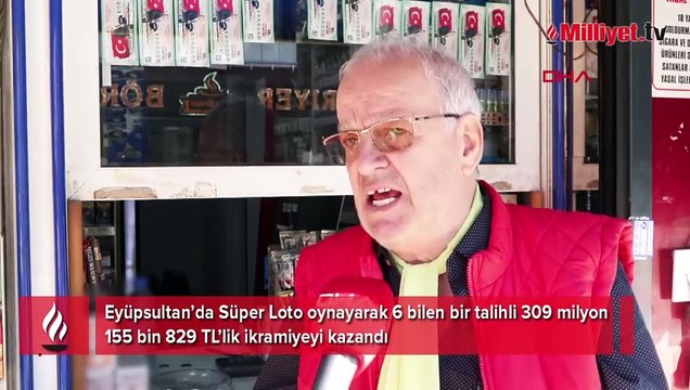 Süper Loto'da rekor ikramiye İstanbul'a çıktı! 6 bilen bir kişi 309 milyon 155 bin 829 TL kazandı