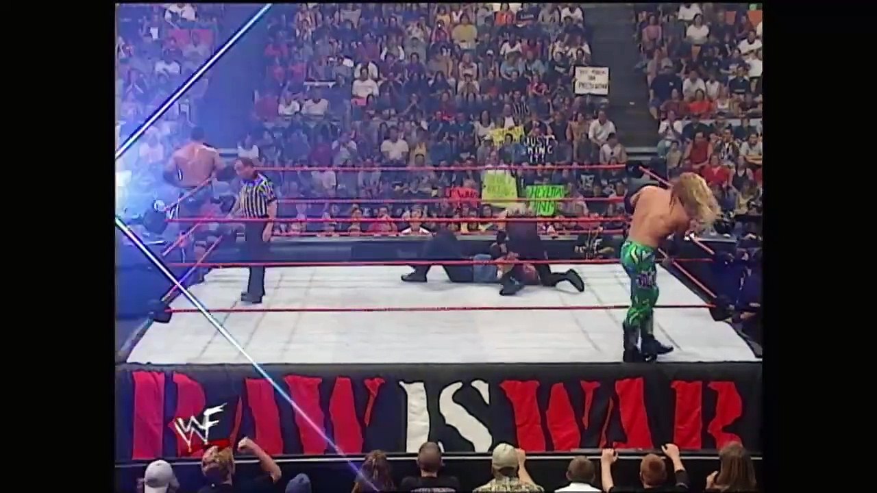 Christian and Edge vs The Rock and Undertaker Tag Team Championship Match WWF RAW IS WAR 04 SEPTEMBER 2000 FULL Match HD