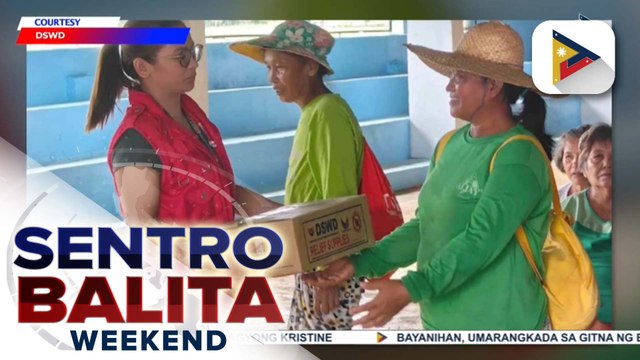 DSWD, tuloy-tuloy ang pagtulong sa mga apektado ng pananalasa ng Bagyong #KristinePH