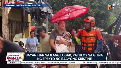Bayanihan sa ilang lugar, patuloy sa gitna ng epekto ng Bagyong #KristinePH