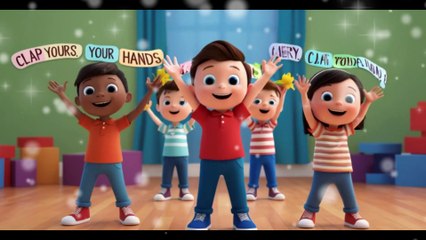 "CLAP YOUR HANDS" SONG for KIDS  Fun & Catchy Tune! || clap your hands || Kids song