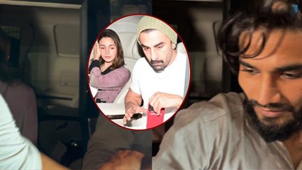 Ranbir Kapoor With Alia Bhatt Angry On Paparazzi Entering In Car, Pushes His Hand Video Viral