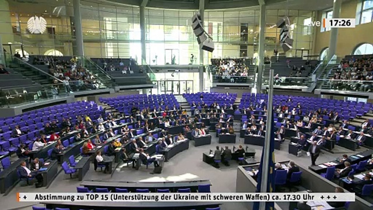 Robert Farle (fraktionslos) am 22.09.2022 - keine Waffen für die Ukraine