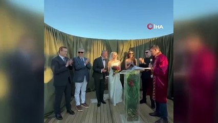 Yavuz Bingöl ile Nilşah Ağaoğlu dünyaevine girdi