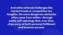 Salma Karina Hayat Explores the Six Forms of Self-Sabotage in Entrepreneurship