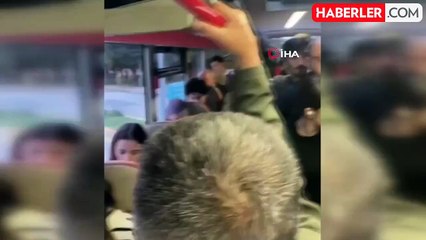Halk Otobüsünde Kapasite Aşımı, Devrilme Tehlikesi Yaşandı