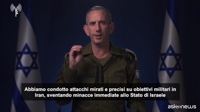 Israele: risposta a Iran conclusa, Teheran far? meglio a non reagire