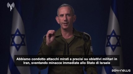 Israele: risposta a Iran conclusa, Teheran far? meglio a non reagire