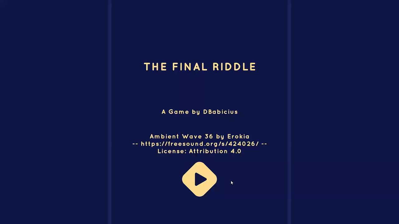 The Final Riddle