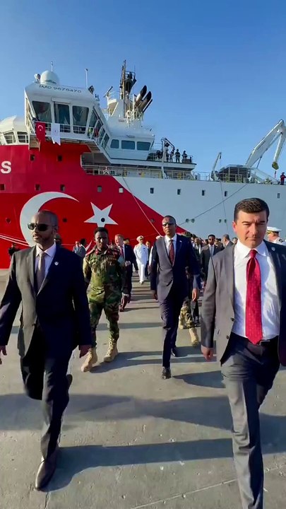 Oruç Reis Somali'ye ulaştı! Somali'de yeni bir dönem başlıyor