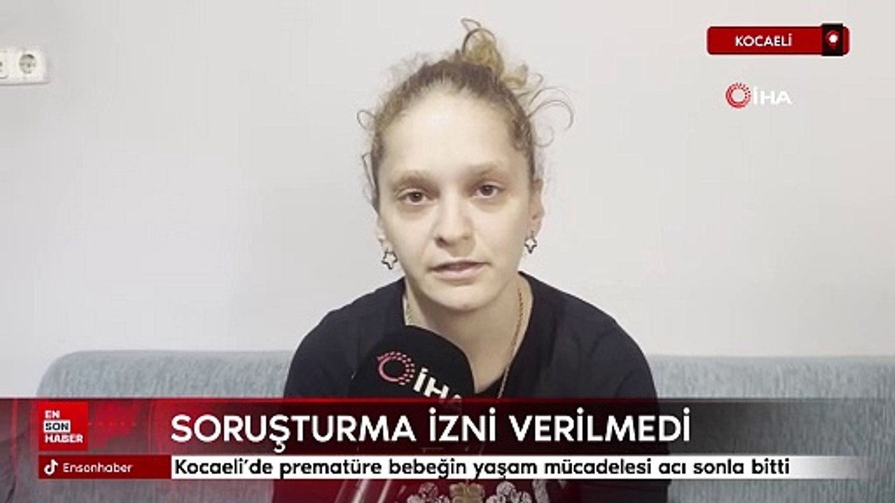 Kocaeli'de prematüre bebeğin yaşam mücadelesi acı sonla bitti