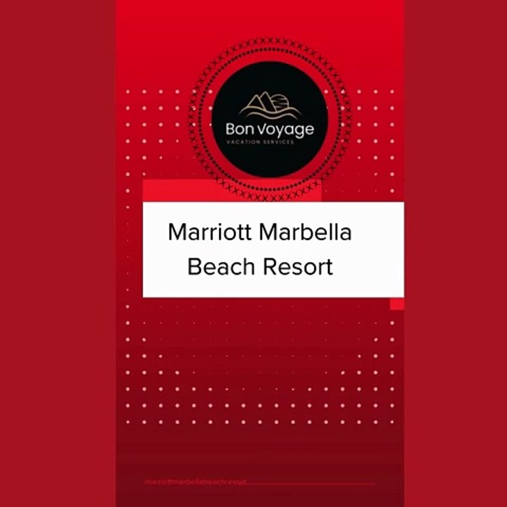 Marriott Marbella Beach Resort