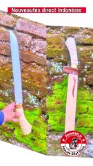 Golok fabriqués en Indonésie sur l'île de Java