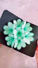 How to make paper  design | paper e craft design for project work