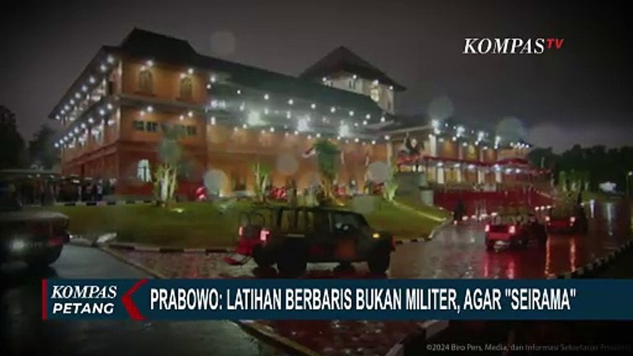 Gembleng Menteri Baris-Berbaris di Akmil Magelang, Prabowo: Bukan Militer, Agar Kabinet Seirama
