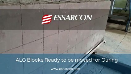 ALC BLOCK Ready for Curing | Essarcon